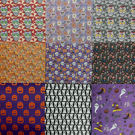 Hoja Decorada - Temporada Día de Muertos #1