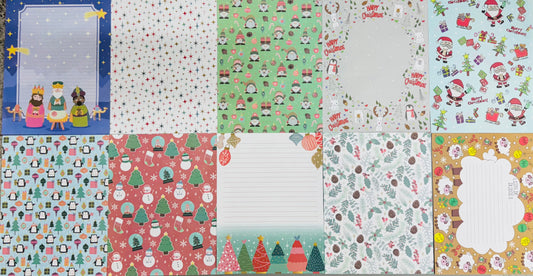 Hoja Decorada - Temporada Navidad #1