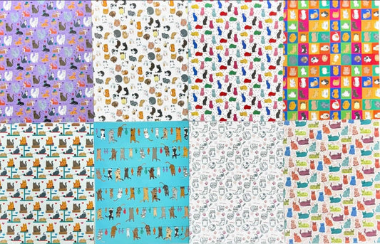 Hoja Decorada - Cat Lovers