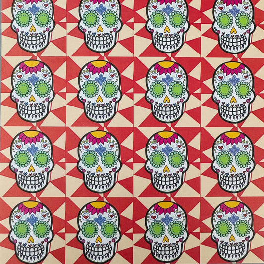 Hoja Decorada - Temporada Día de Muertos #1