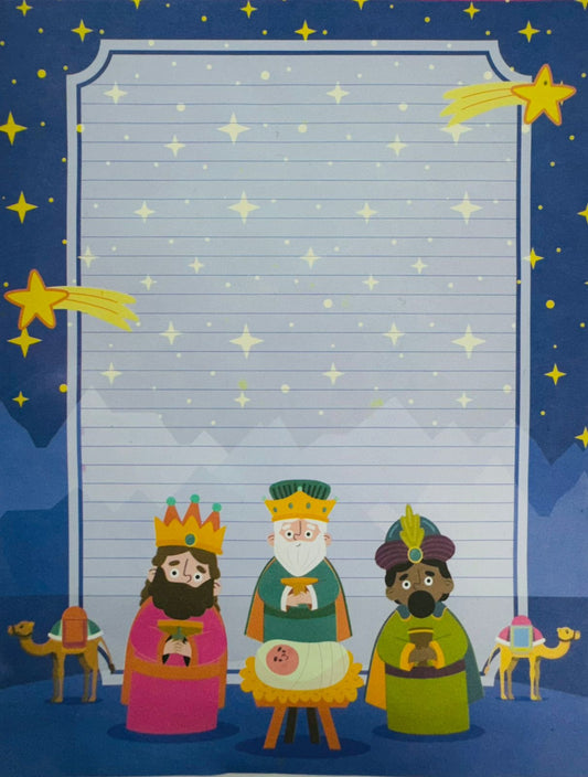 Hoja Decorada - Temporada Navidad #1