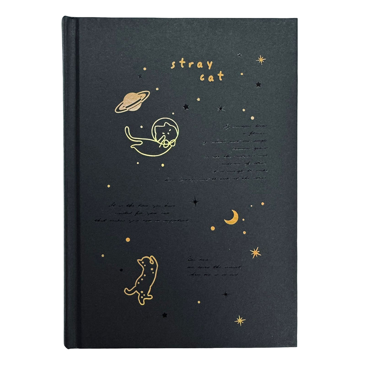 Libreta Para Escritura Gato Espacial