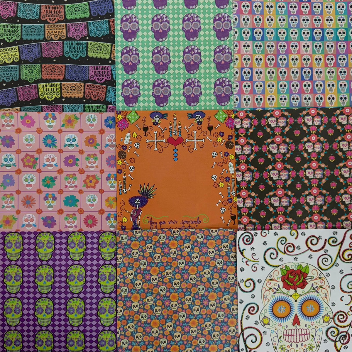 Hoja Decorada - Temporada Día de Muertos #2