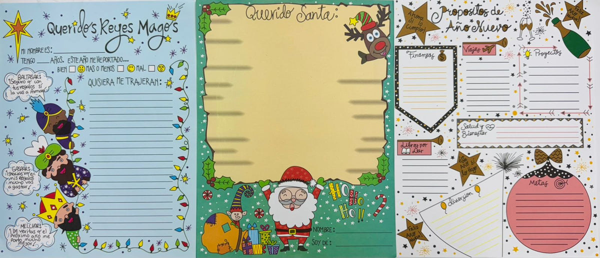 Hoja Decorada - Temporada Navidad #3