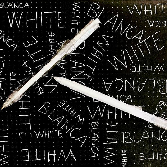 Plumas de Gel Blancas