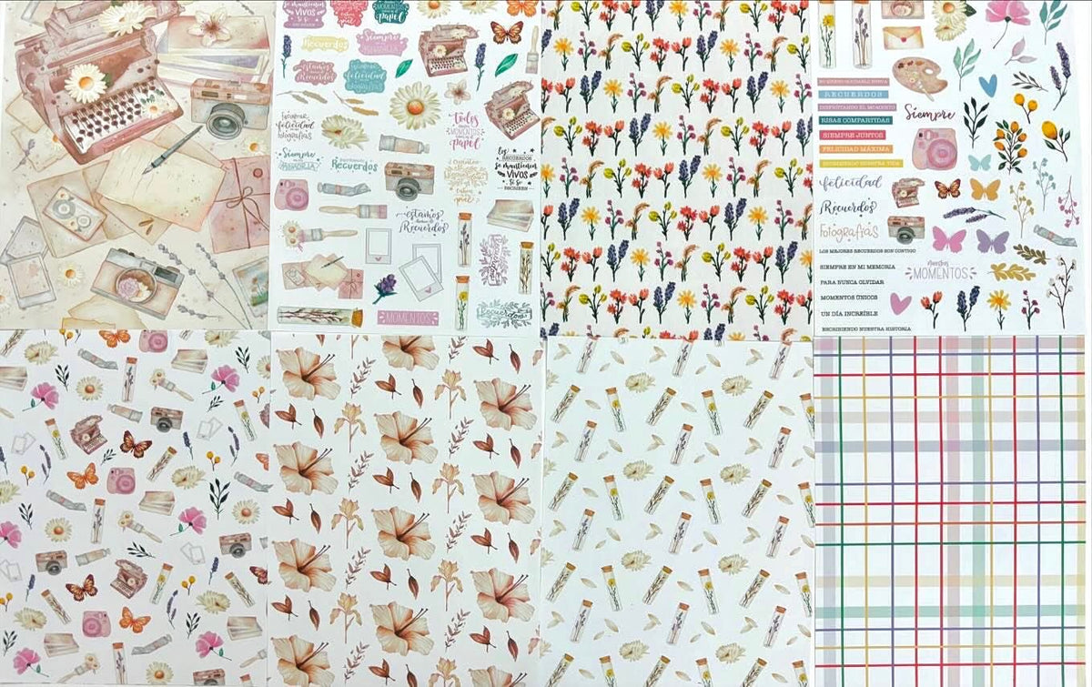 Hoja Decorada - Momentos