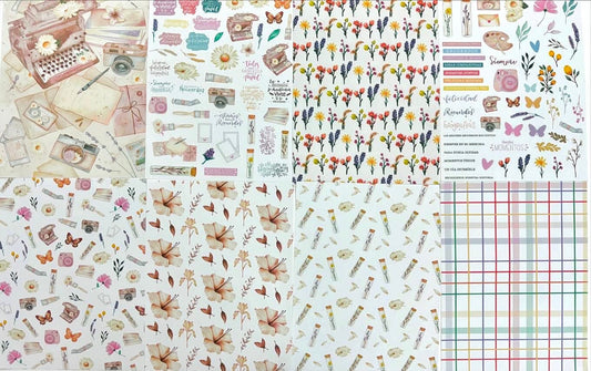 Hoja Decorada - Momentos