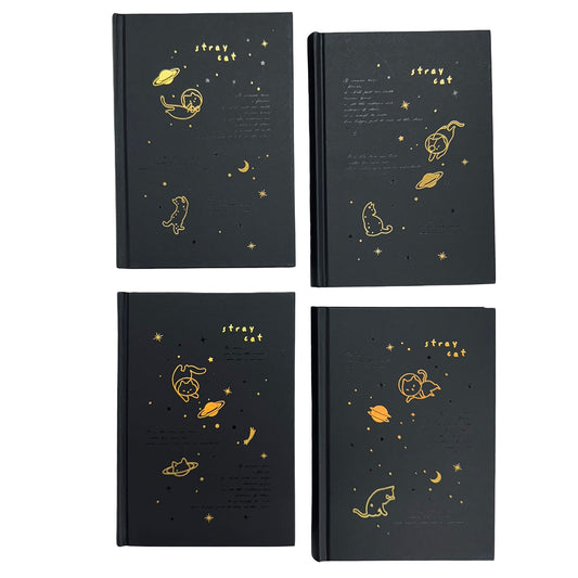 Libreta Para Escritura Gato Espacial
