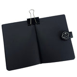 Libreta Para Escritura Hoja Negra Gato