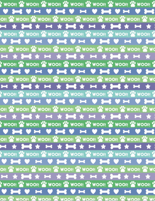 Hoja Decorada - Dog Lovers