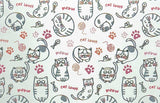 Hoja Decorada - Cat Lovers