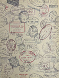 Hoja Decorada - Vintage