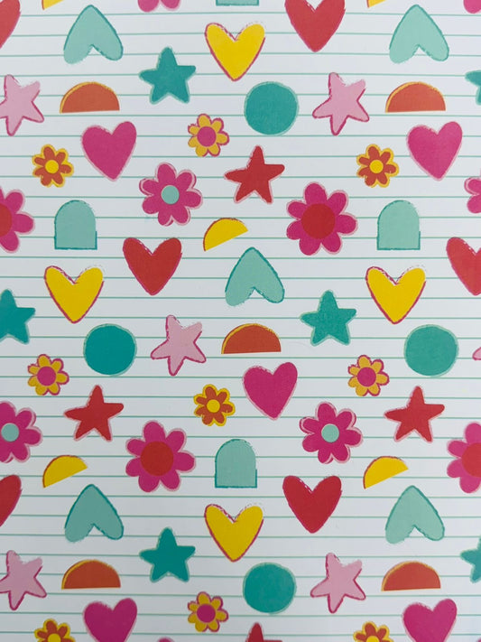 Hoja Decorada - Celebra