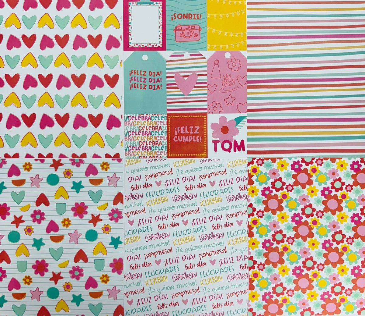 Hoja Decorada - Celebra