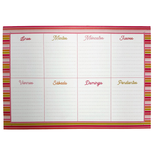 Organizador Semanal Grande